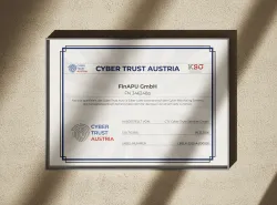 FinAPU Awarded the Cyber Trust Austria Silver Label Again